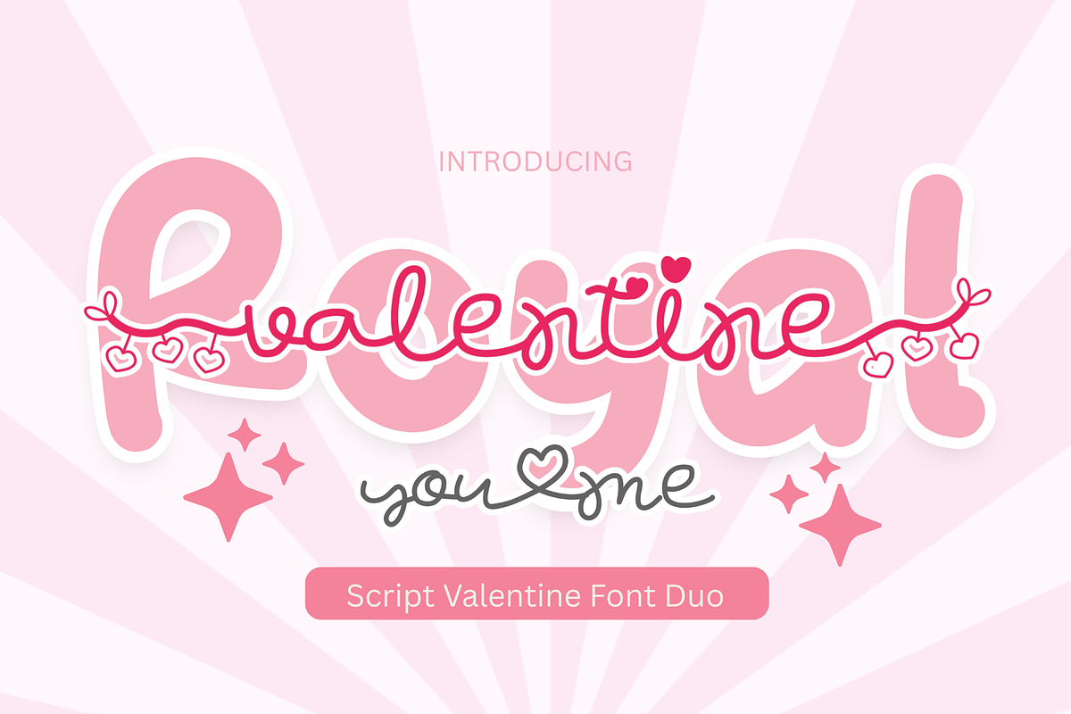 Royal Valentine is Script Font, a Handwritten Font by Brown Cupple (Photo 1 of 11)