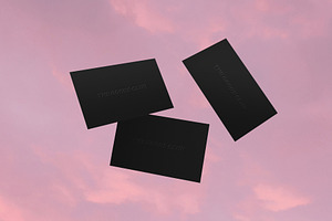 DREAMY 02 Business Card Mockup