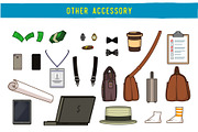 Businessman characters creation kit, a Work Illustration by yuanden graphics (Thumbnail 14 of 15)