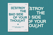 Megren - Combination Font, a Sans Serif Font by Zarma Type (Thumbnail 9 of 13)