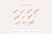 Auteur Calligraphy Script Font, a Script Font by Up Up Creative (Thumbnail 10 of 16)