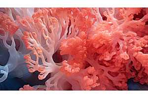 reef coral abstract ai generated, an Animal Photo by pikepicture