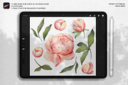 Watercolor brushes for Procreate, a Brush Add-On by Spark Studio Brushes (Thumbnail 3 of 11)