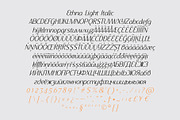 Ethna Italic, a Sans Serif Font by NREY (Thumbnail 3 of 5)