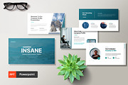 Insane Company Profile Powerpoint, a Presentation Template by BumbleGraph Studio (Thumbnail 1 of 5)