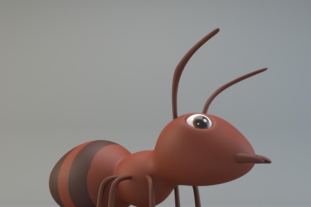 Cartoon Ant, an Animal 3D Model by XYZ Space (Photo 5 of 7)