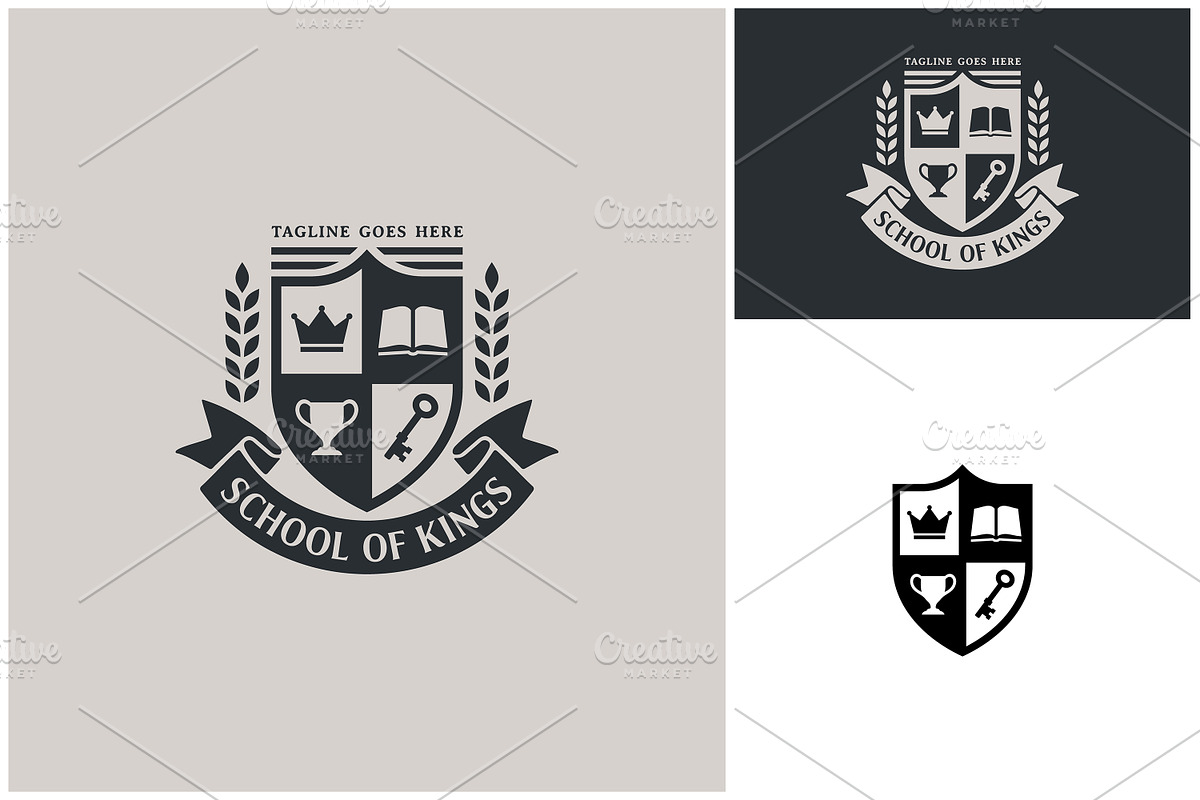 Royal Crest Coat of Arms Emblem Logo, a Branding & Logo Template by Enola99d (Photo 2 of 2)