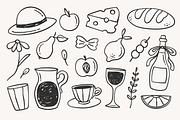 Kraft Paper Scrapbook Doodle Clipart, a Decorative Illustration by Anna Studio (Thumbnail 10 of 12)