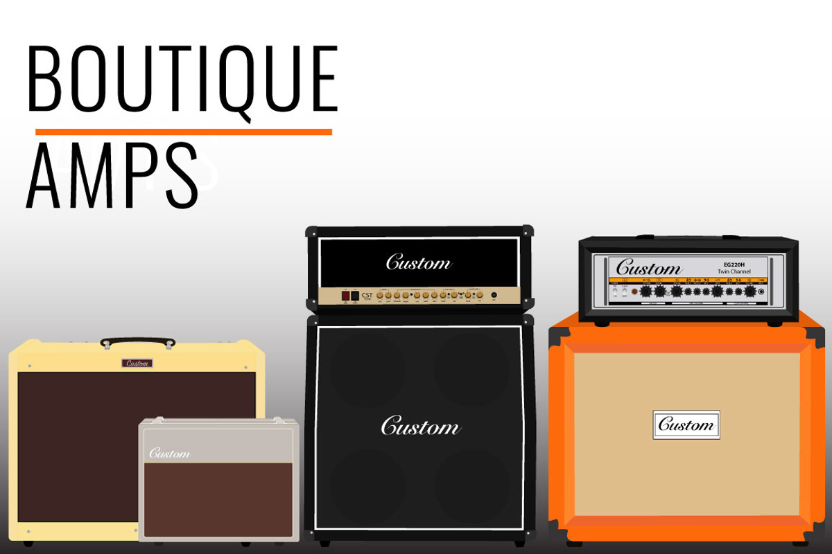 Vector Boutique Guitar Amps, an Illustration by Domenic
