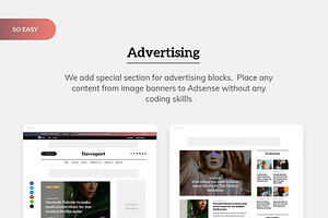 Blog And Magazine WordPress Theme