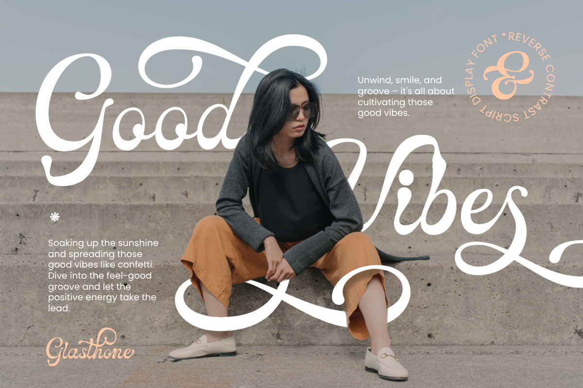 Glasthone Calligraphy Font, a Script Font by Madjack.font (Photo 3 of 10)