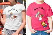 Blessed Mama Mother's Day Shirt SVG, a Person Illustration by Ghagra (Thumbnail 3 of 7)