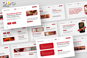 The Essence of Love - Google Slides, a Presentation Template by Iqsiart Studio