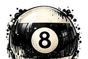 English Pool Ball Kit - 23 PNG,JPG, a Sport Illustration by Flash My Pixel (Thumbnail 4 of 23)