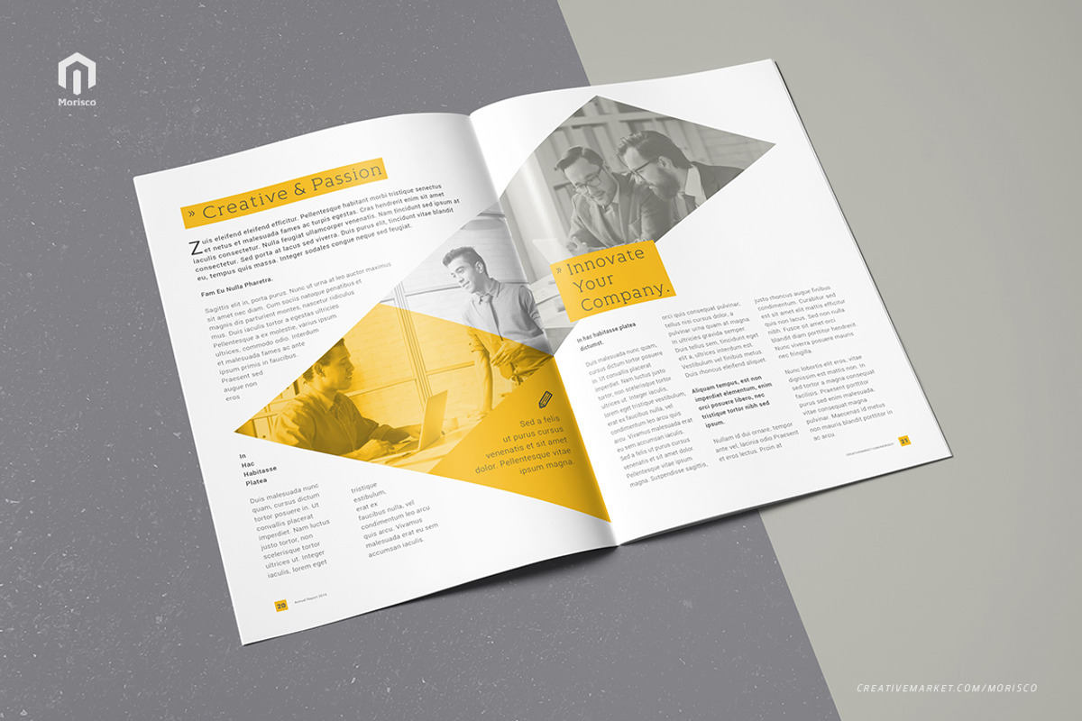 Annual Report 2016, a Brochure Template by Morisco (Photo 12 of 14)