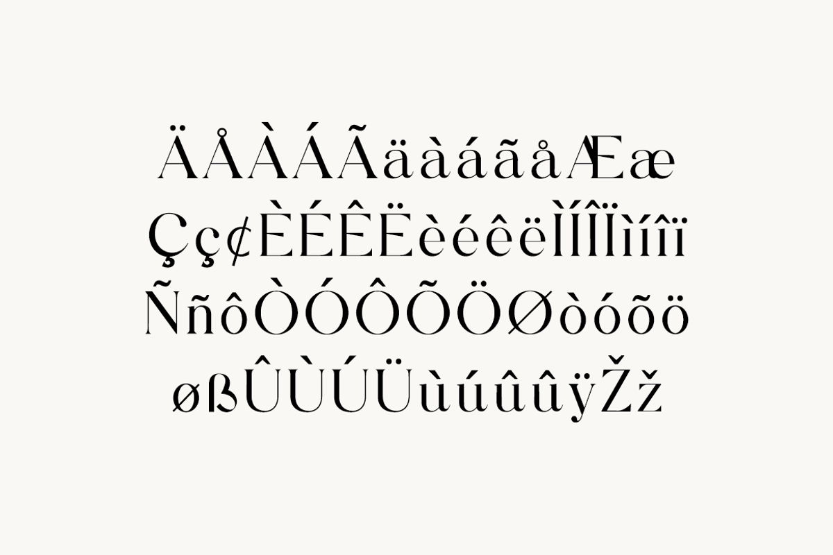 Angular Flow Serif Display Font, a Serif Font by UICreative (Photo 7 of 13)