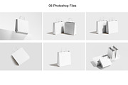 Paper Bag Mockup, a Packaging Mockup by Cutna Studio (Thumbnail 8 of 8)