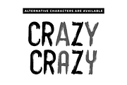 CRUSH FONT, a Sans Serif Font by Andika Fez (Thumbnail 7 of 8)