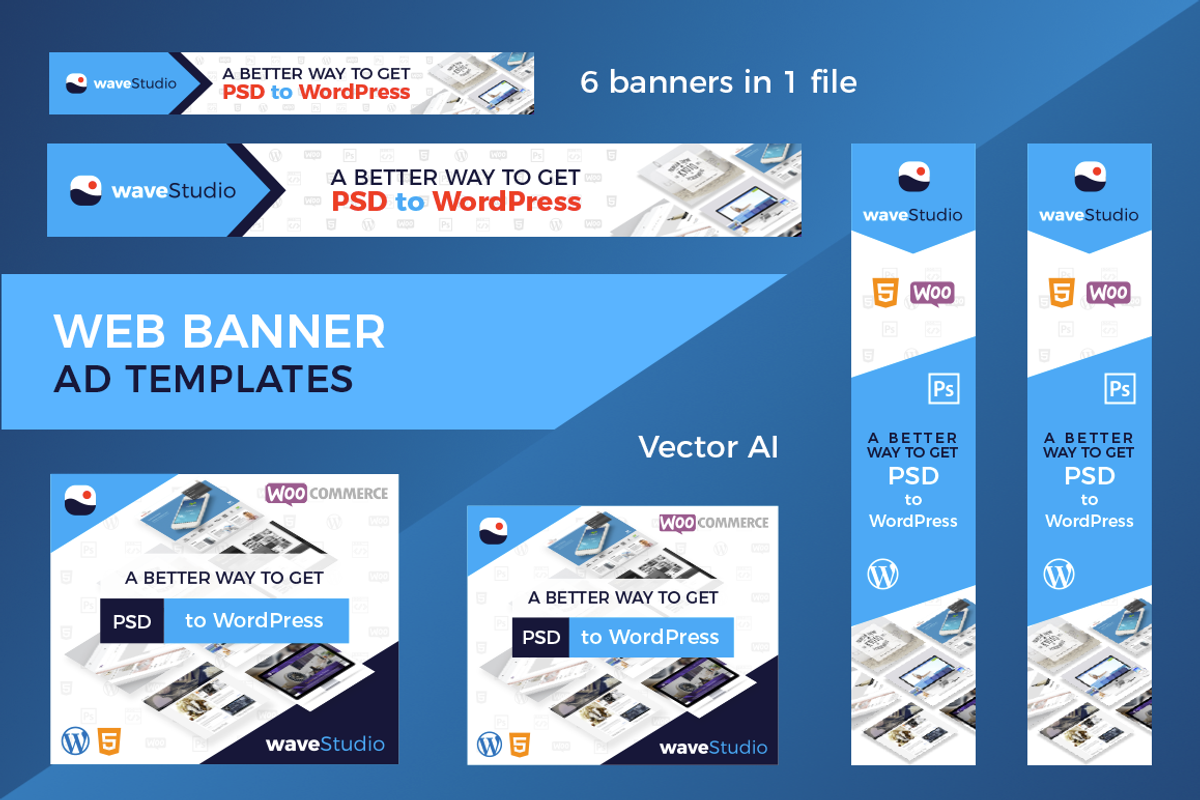 Web Banner Ad Templates, a Templates & Theme by emagweb