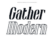 Darvine Pixel, a Serif Font by Craft Supply Co. (Thumbnail 3 of 8)