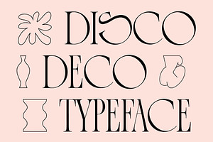 Disco Deco - Graphic Serif Typeface, a Serif Font by Tropical Type
