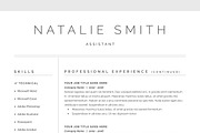 Word Resume & Cover Letter Template, a Resume Template by DemeDesign (Thumbnail 6 of 7)
