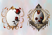 Gothic Clipart Bundle Png, an Object Graphic by Agnesagraphic (ID 95) (Thumbnail 5 of 6)