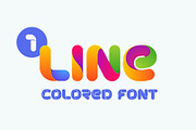 One Line Bold Colored font, a Symbol Font by kaer_shop (Thumbnail 1 of 10)