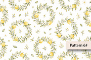 Watercolor Lemon Seamless Pattern, a Pattern Graphic by Villa 11 Estudio (Thumbnail 7 of 8)