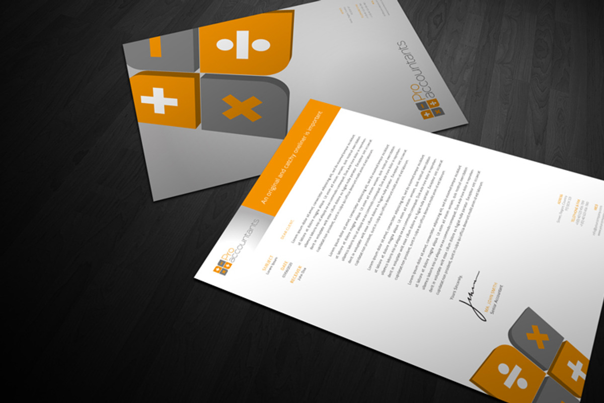 RW Financial Modern Identity + Logo, a Stationery Template by Reclameworks (Photo 3 of 5)