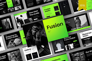 Fusion - Business Google Slide, a Presentation Template by Dens Creative Studio