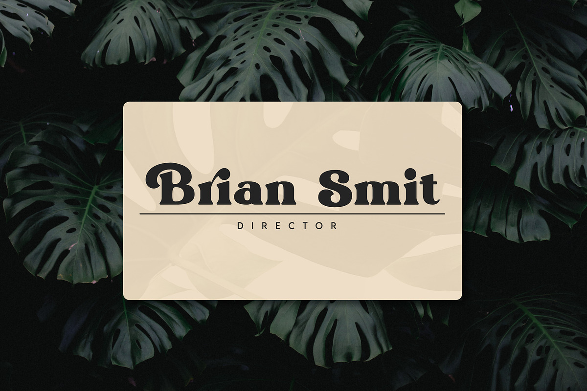 Givani - A cute retro serif, a Serif Font by Khoir (Photo 7 of 13)