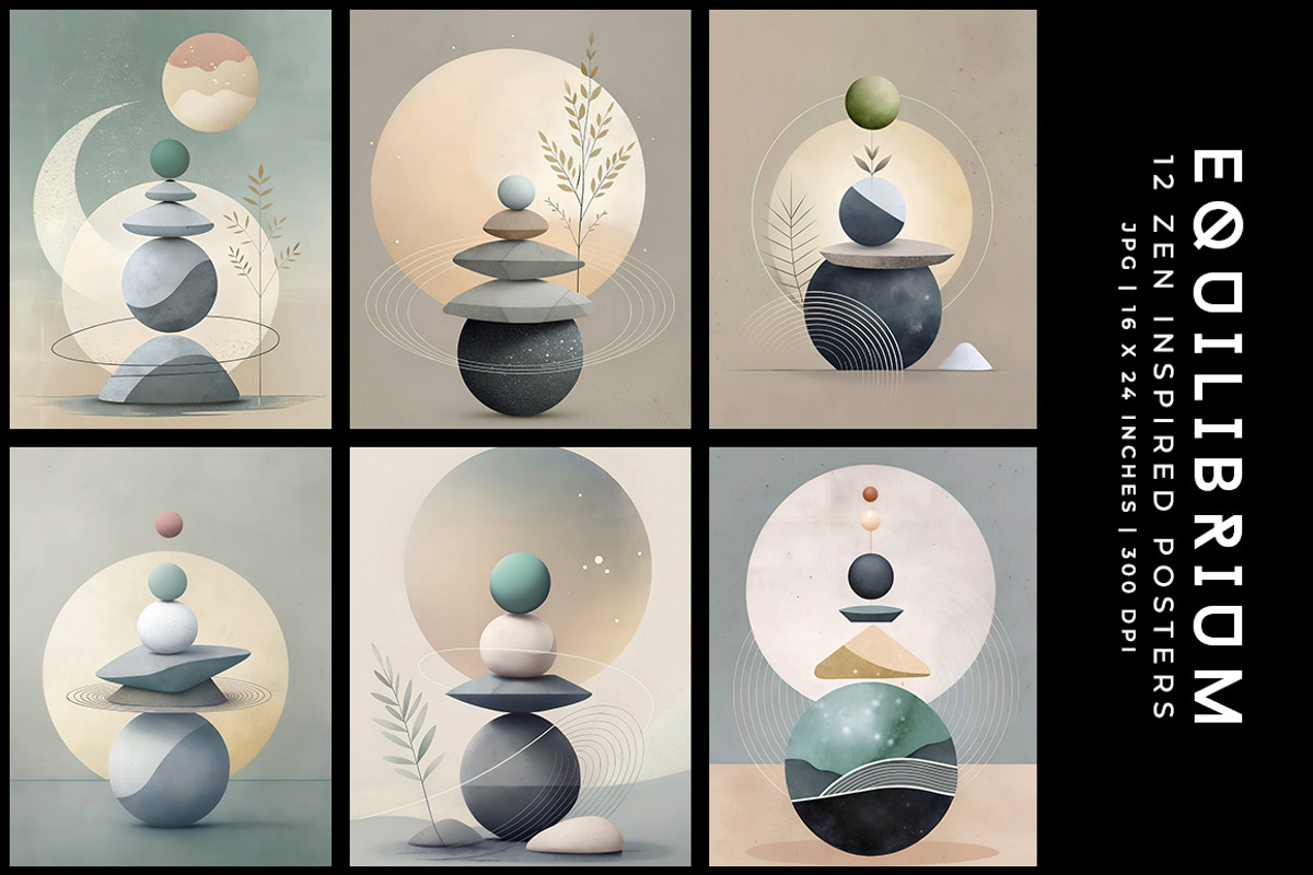 Equilibrium, a Decorative Illustration by Digital Art Creations (Photo 1 of 6)