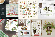 Woodland Mountain Lodge Bundle, an Illustration by KLUGE+CO (Thumbnail 3 of 14)