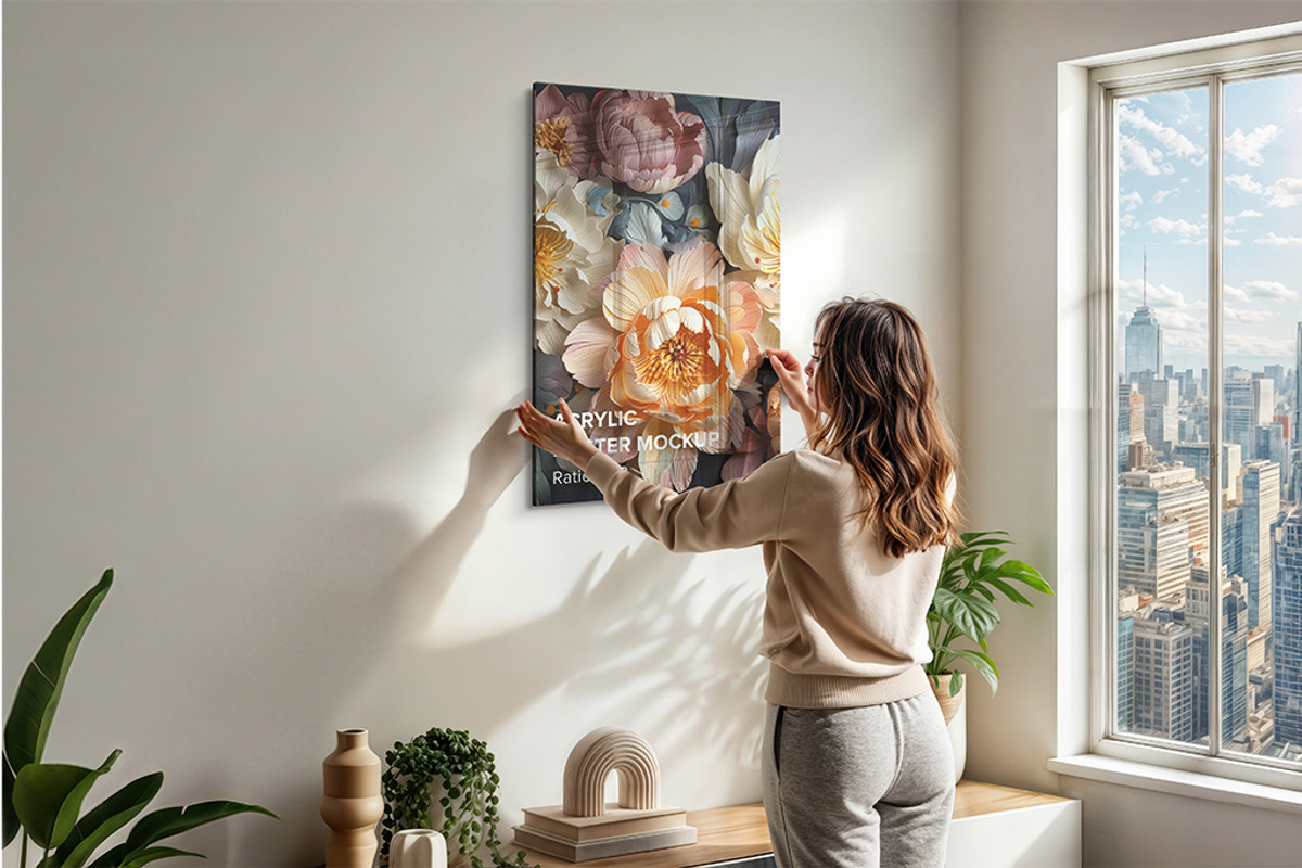 Acrylic Poster Mockups Bundle, a Merchandise Mockup by Mockups by Carlos Viloria (Photo 13 of 13)