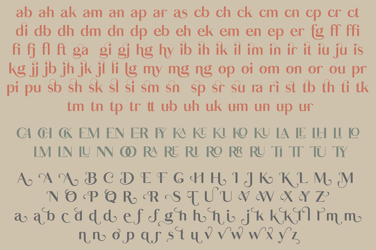 Mikonvis Yonga Sans Serif Typeface, a Sans Serif Font by MchCrafter (Photo 13 of 14)