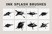 Ink Splash Brushes, a Brush Add-On by AB-TheDesigner (Thumbnail 3 of 4)