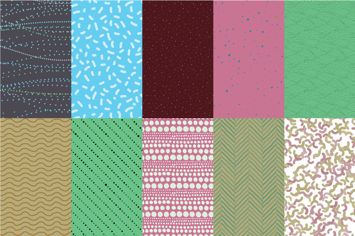 60 Vector Patterns preview 5