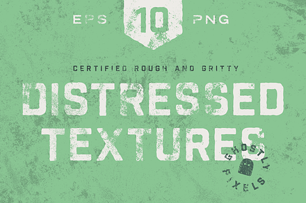 Distressed Textures, a Texture Graphic by GhostlyPixels