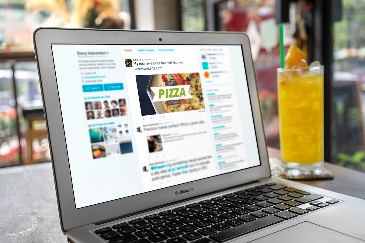 Food Social Media Banners, a Social Media Template by Web Donut (Photo 8 of 9)