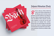 Cal Fraktur Brush, a Blackletter Font by Posterizer KG (Thumbnail 6 of 9)