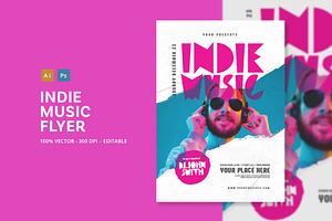 Indie Music Flyer