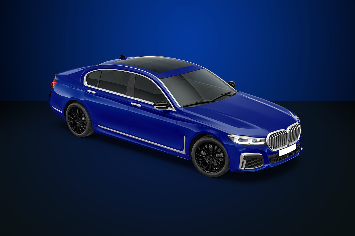 Bmw Luxury sedan MockUp Set, a Product Mockup by PSD Market (Photo 2 of 7)