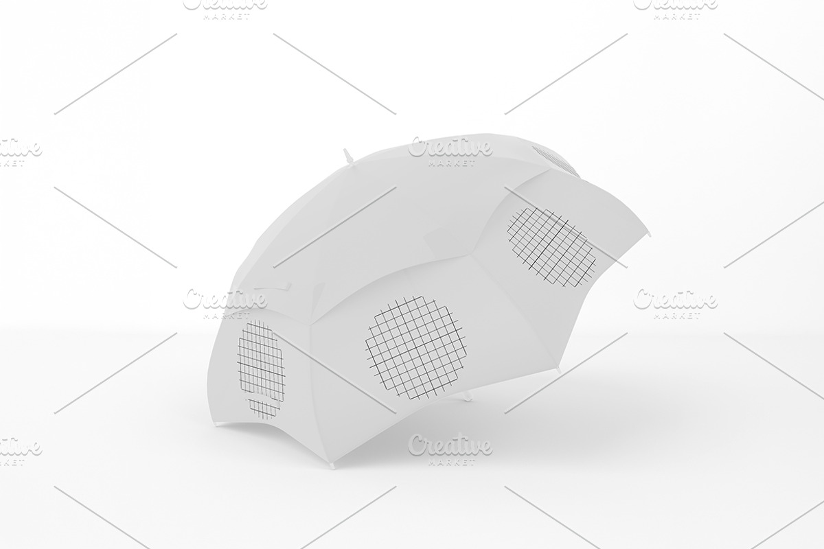 Umbrella Mockup, an Advertising Mockup by Qaleb Studio (Photo 1 of 2)