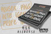 Breathless - Fun Display Font, a Font by Gassstype (Thumbnail 8 of 8)