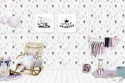 Kids Room Wall/Frame Mock Up 25, a Print Template by Whimsicality (Thumbnail 2 of 4)
