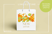 NASTURTIUM flowers-WatercolorClipart, an Illustration by watercolorwild.graphics (Thumbnail 4 of 7)