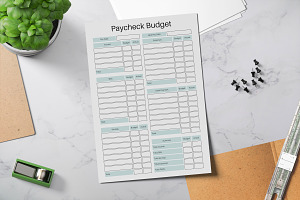 Budget Planner Book