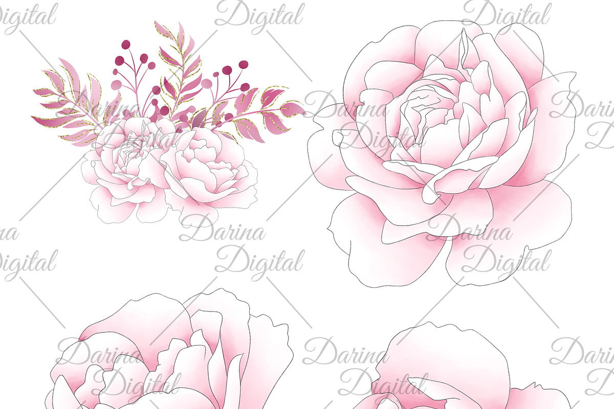 Carousel clipart, an Illustration by DarinaDigital (Photo 4 of 5)