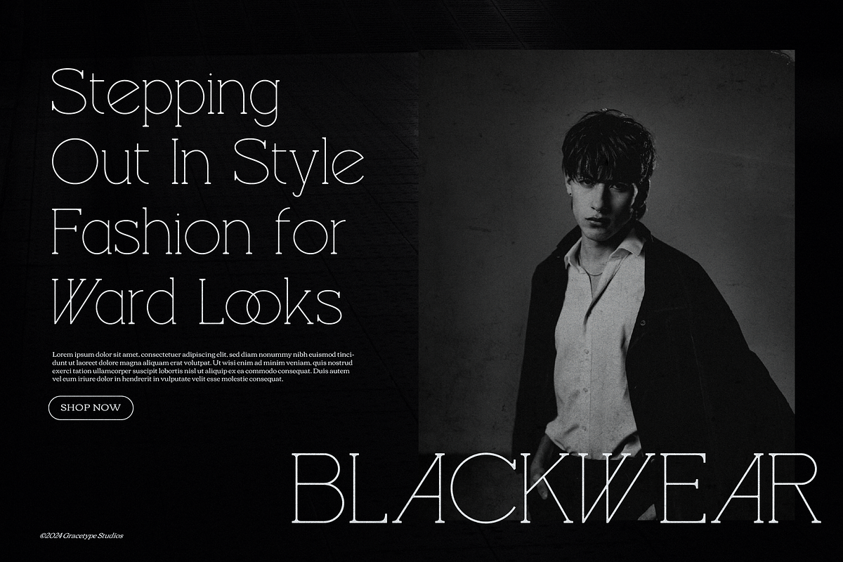 Farway Journal | Modern Serif Font, a Serif Font by gracetype_studio (Photo 5 of 12)